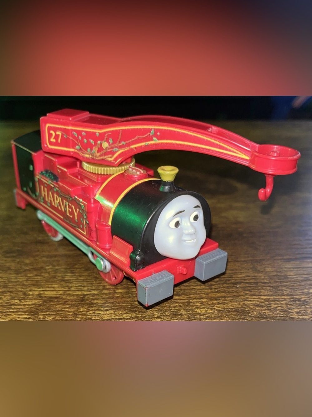 Thomas & Friends Trackmaster Motorized Harvey The Crane Engine